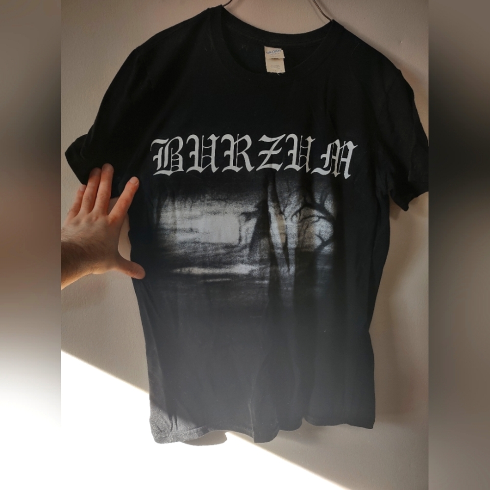 Burzum - Burzum - T Shirt - Size M - Self Titled - Black Metal - Band